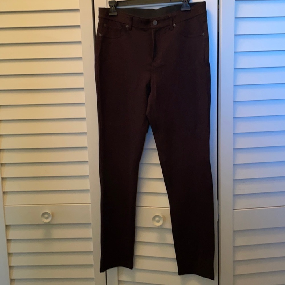 Chico’s Size 1 short petite brown pants